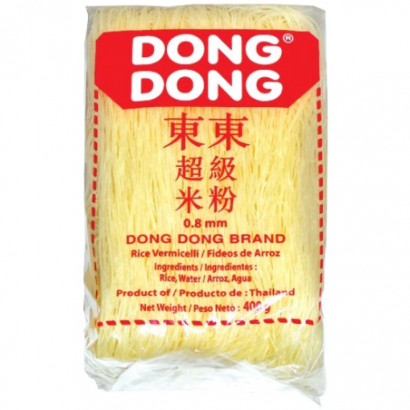 FIDEOS DE ARROZ 400G 0.8MM (DONG DONG) (C2345)