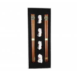 SET 4 PARES DE PALILLOS Y...