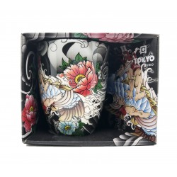 TAZA DE PORCELANA CARPA...